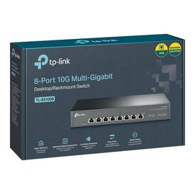 TP-Link TL-SX1008 V1 Switch desktop, rack-mountable TL-SX1008