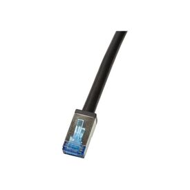 LogiLink CAT6a Patch cable RJ-45 (M) 7.5m black CQ7083S