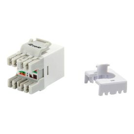 equip Pro Keystone jack RJ-45 white (pack of 8) 769213