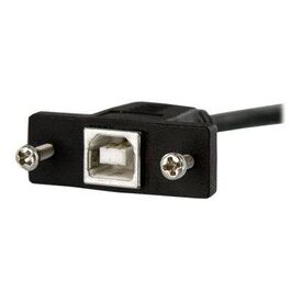 StarTech.com 90cm  Panel Mount USB Cable B FM USBPNLBFBM3