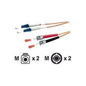 equip Patch cable LC multimode (M) to ST multi-mode (M) 5m 254215