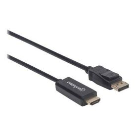 Manhattan DisplayPort 1.1 to HDMI Cable, 1080p@60Hz, 152679