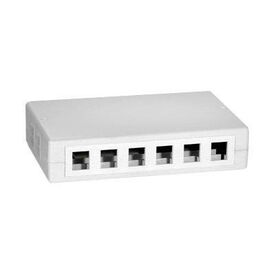 equip Professional Network surface mount box white for 125460