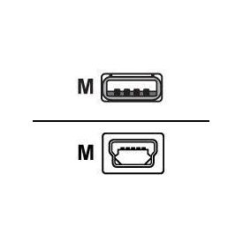 Digital Data USB cable USB (M) to miniUSB Type B (M) 128521