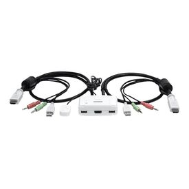 TRENDnet TK 215i KVM audio switch 2 x KVM audio 1 local TK215I