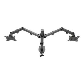 DIGITUS DA90400 Stand for 2 LCD displays steel matte DA-90400