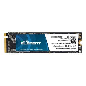 Mushkin ELEMENT SSD 2 TB internal M.2 2280 PCIe MKNSSDEV2TBD8
