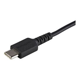 StarTech.com 3ft (1M) Secure Charging Cable, USBA USBSCHAC1M