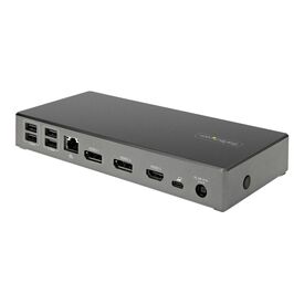 StarTech.com USB C Dock Triple 4K Monitor DK31C2DHSPDUE