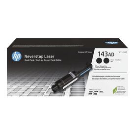 HP 143AD 2pack black toner refill W1143AD