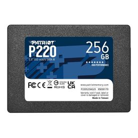Patriot P220 SSD 256 GB internal 2.5 SATA P220S256G25