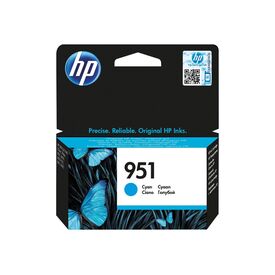 HP 951 8.5 ml cyan original ink cartridge for Officejet CN050AE
