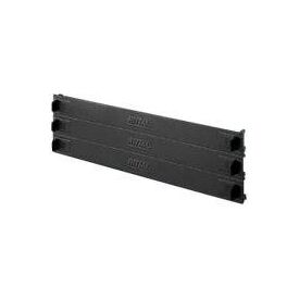 Rittal DK Rack blanking panel RAL 9005 3U 19 (pack of 7151305