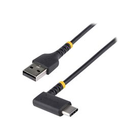StarTech.com 2m USB A to C Charging Cable Right Angle R2ACR2M-USB-CABLE