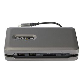 StarTech.com USB C Multiport Adapter, USB C to 4K DKT31CSDHPD3