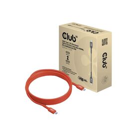 Club 3D USB cable 24 pin USBC (M) to 24 pin USB-C (M) CAC-1515