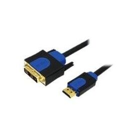 LogiLink Adapter cable HDMI male to DVID male 2 CHB3102
