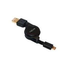 LogiLink USB cable USB (M) to MicroUSB Type B (M) 75 cm CU0090
