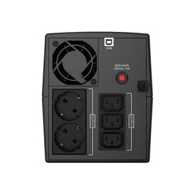 Conceptronic Zeus 04EM UPS AC 220240 V 1320 Watt 2200 ZEUS04EM
