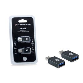 DONN03G USB-C to USB-A OTG Adapter 2-Pack