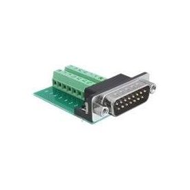 Delock Serial adapter 15 pin DSub (DB-15) (M) to 16 pin 65275
