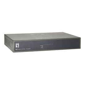 LevelOne FEP0812 Switch unmanaged 4 x 10100 (PoE) + 4 FEP-0812