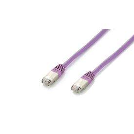 equip PRO / Patch cable / Cat.6A Platinum S/FTP Patch Cable, 1.0m , Purple