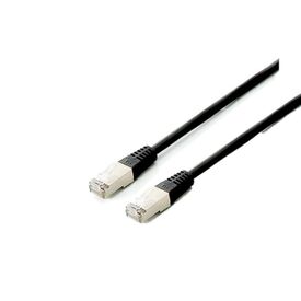 equip / Patch cable / Cat.6A Platinum S/FTP Patch Cable, 1.0m , Black
