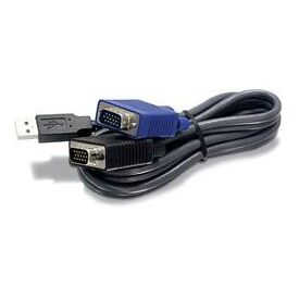 TRENDnet TK CU10 Keyboard video mouse (KVM) cable USB, TKCU10