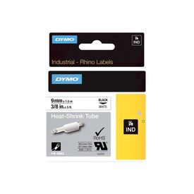 DYMO IND Adhesive black on white Roll (0.9 cm x 1 m)  18053