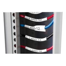 DYMO Rhino Heat Shrink Tubes Black on white Roll (2.4 1805443