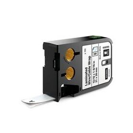DYMO XTL Vinyl permanent adhesive black on white 21 x 1868705