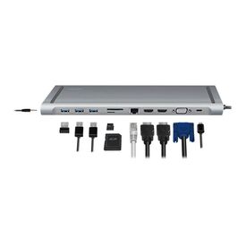 LogiLink Docking station USBC 3.2 Gen 1 VGA, 2 x HDMI UA0373