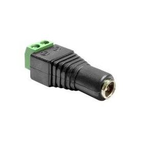 DeLOCK Power adapter 2 pin terminal block (F) to DC jack 65485