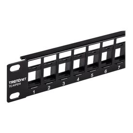 TRENDnet TCKP24 Patch panel (blank) rack mountable 1U TC-KP24