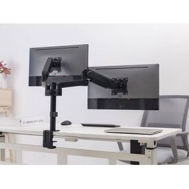 Equip 17"-32" Dual Monitor Desk Mount Bracket 650133