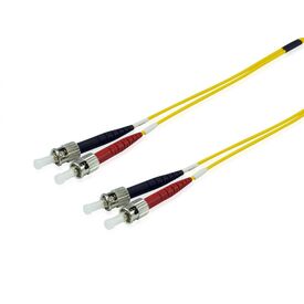 Equip ST ST Fiber Optic Patch Cable, OS2, 5.0m | 252235