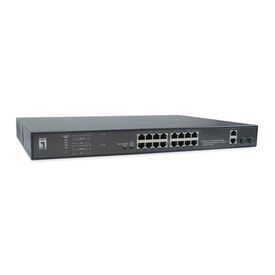 LevelOne 20-Port Fast Ethernet PoE Switch FGP-2031