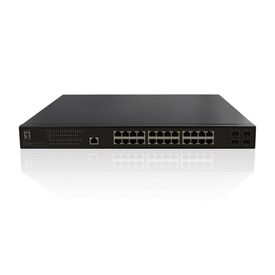 LevelOne 28-Port L2 Managed Gigabit PoE Switch GEP-2861
