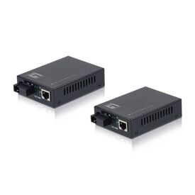 LevelOne RJ45 to SC BIDI Fast Ethernet Media Converter FVT-2202