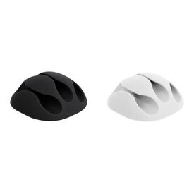 DeLOCK Cable holder kit desk mountable, surface 18346