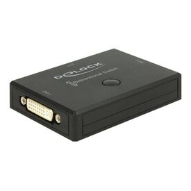 DeLock DVI 2 1 Switch bidirectional 4K 30 Hz Video switch 18751