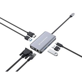 Conceptronic 7-in-1 USB 3.2 Gen 1 Docking Station, HDMI DONN21G