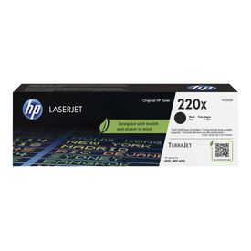 HP 220X High Yield black original LaserJet box toner W2200X