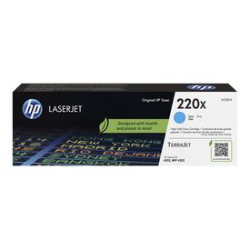 HP 220X High Yield cyan original LaserJet box toner W2201X