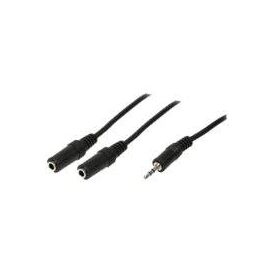 LogiLink Audio splitter stereo mini jack female to CA1046