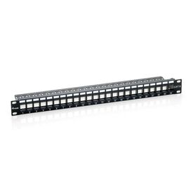 equip 24-Port Keystone Cat.6 Unshielded Patch Panel 769224