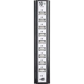 Manhattan USBA 10Port Desktop Hub 161572