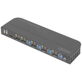 DIGITUS KVM audio switch 4 x KVM DS12890