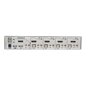 Lindy KVM Switch Pro DisplayPort USB 2.0 Audio 39305